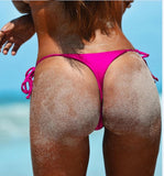 Sexy tiny brazilian bikini bottom female swimwear women