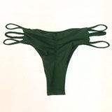 2019 V shape sexy female swimwear women swim brief brazilian bikini