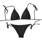 bikini micro two-piece suit String swimsuit female Sexy red swimwear women 2019 bathing suit Brazilian biquini