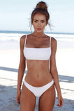 Popular Solid Sexy Swimming Suit For Women