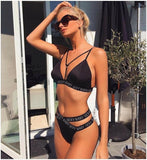 Bikini 2019 Swimwear Women's Padded Push-up Bra Bikini Set Swimsuit