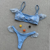 Flower Swimwear Women Bikinis 2019