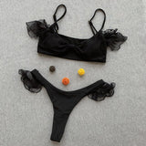 Flower Swimwear Women Bikinis 2019